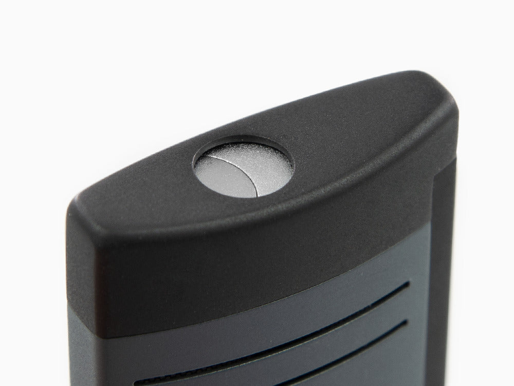 S.T. Dupont Maxijet Velvet Animation Graphite Feuerzeug, Lack, Grau, 020166