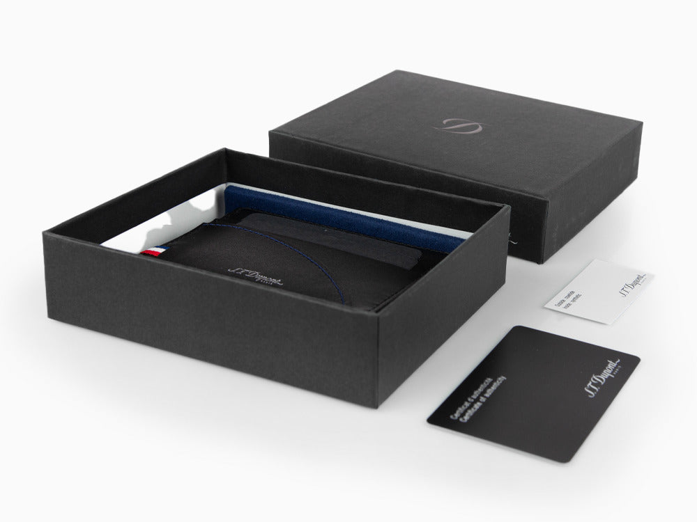 S.T. Dupont Défi Millennium Dokumententasche, Leder, Schwarz, 6 Karten, 172004