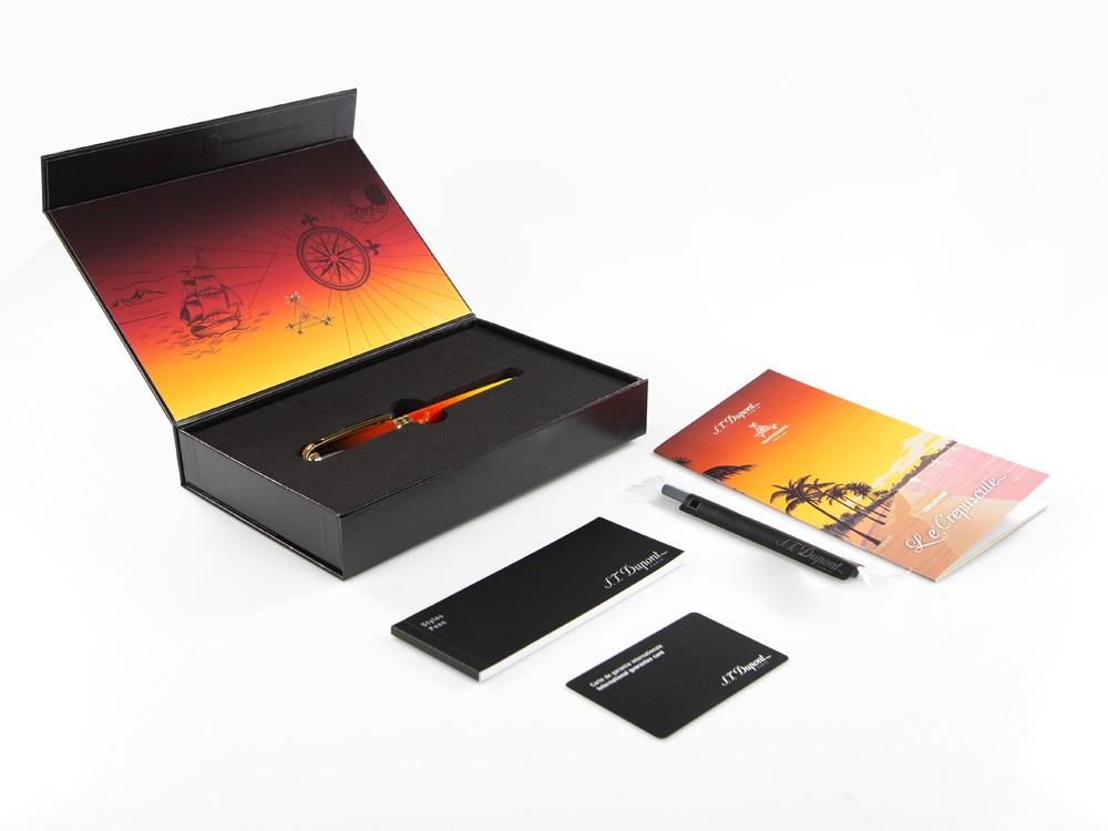 S.T. Dupont Line D Montecristo, Le Crépuscule, Roller, Vergoldete, 412136L