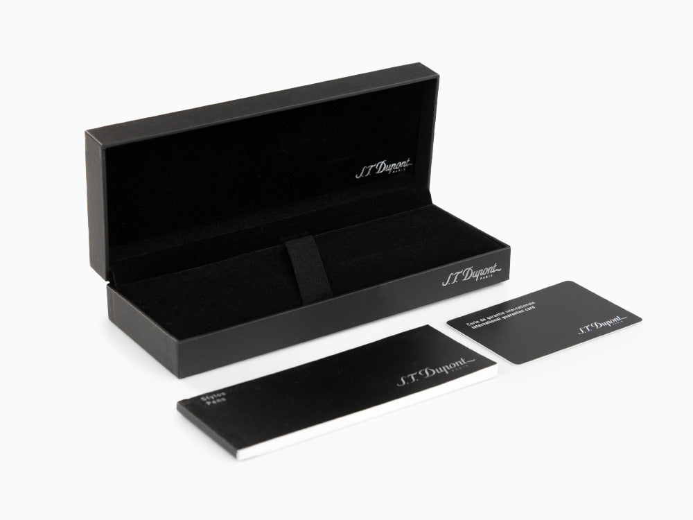 S.T. Dupont Liberté Fire Head Kugelschreiber, Lack, Palladium, Blau, 465017