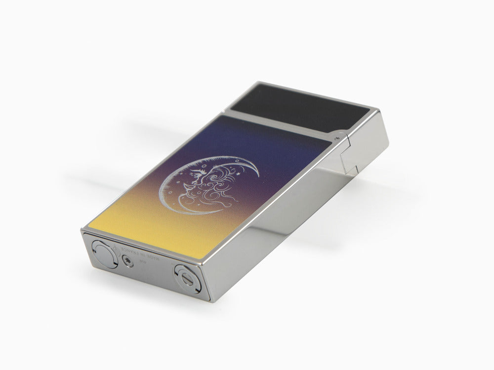 S.T. Dupont Ligne 2 Montecristo La Nuit Feuerzeug, Palladium Akzenten, , C16035