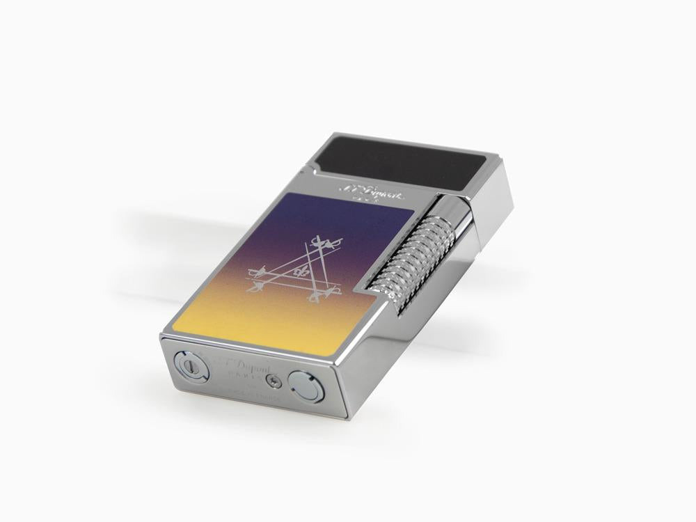 S.T. Dupont LeGrand Montecristo La Nuit Feuerzeug, Palladium Akzenten, C23035