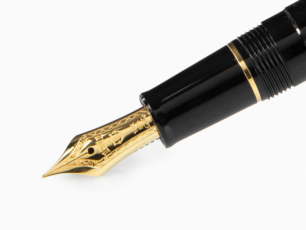 Sailor 1911 Standard Series Füllfederhalter, Schwarz, Gold, 11-1219-420