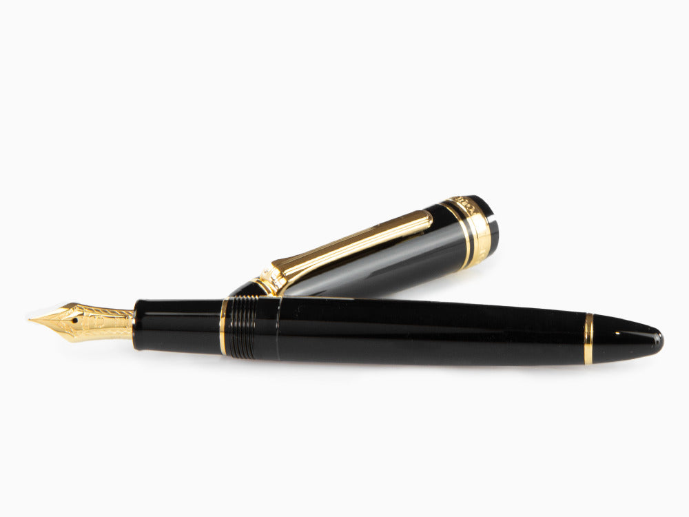 Sailor 1911 Standard Series Füllfederhalter, Schwarz, Gold, 11-1219-420