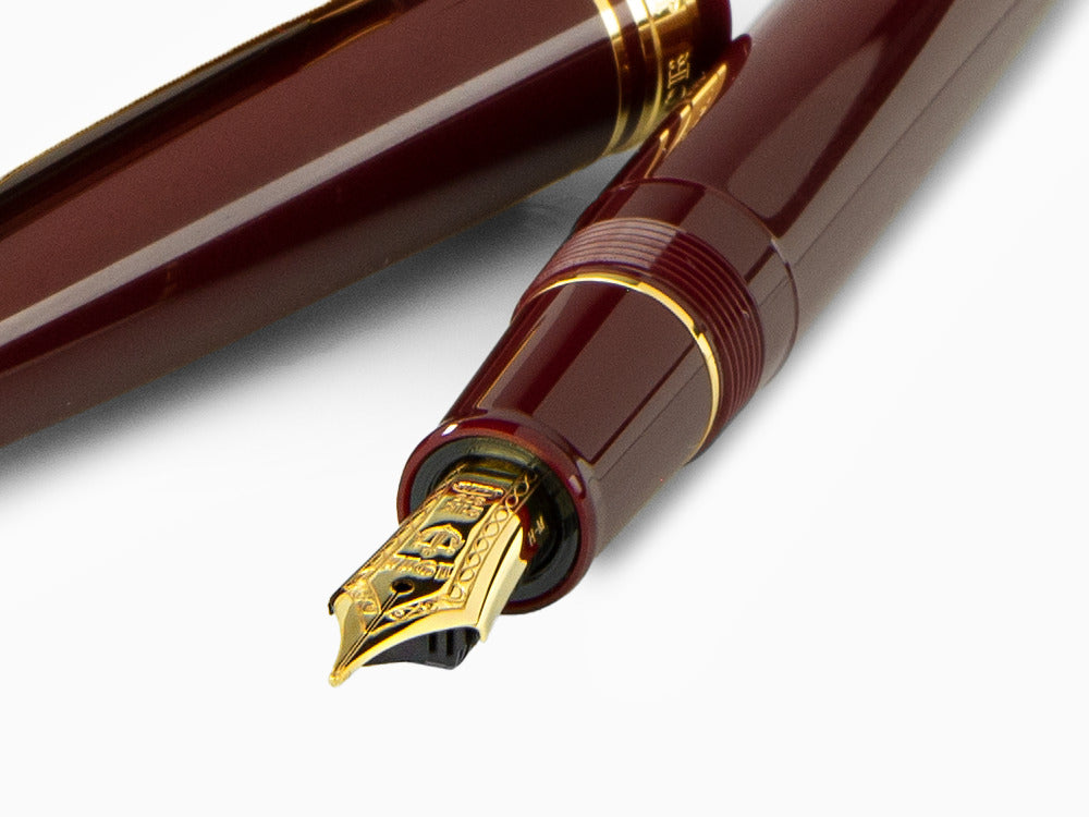 Sailor 1911 Large Gold Series Füller, Edelharz, Maroon, 11-2021-432
