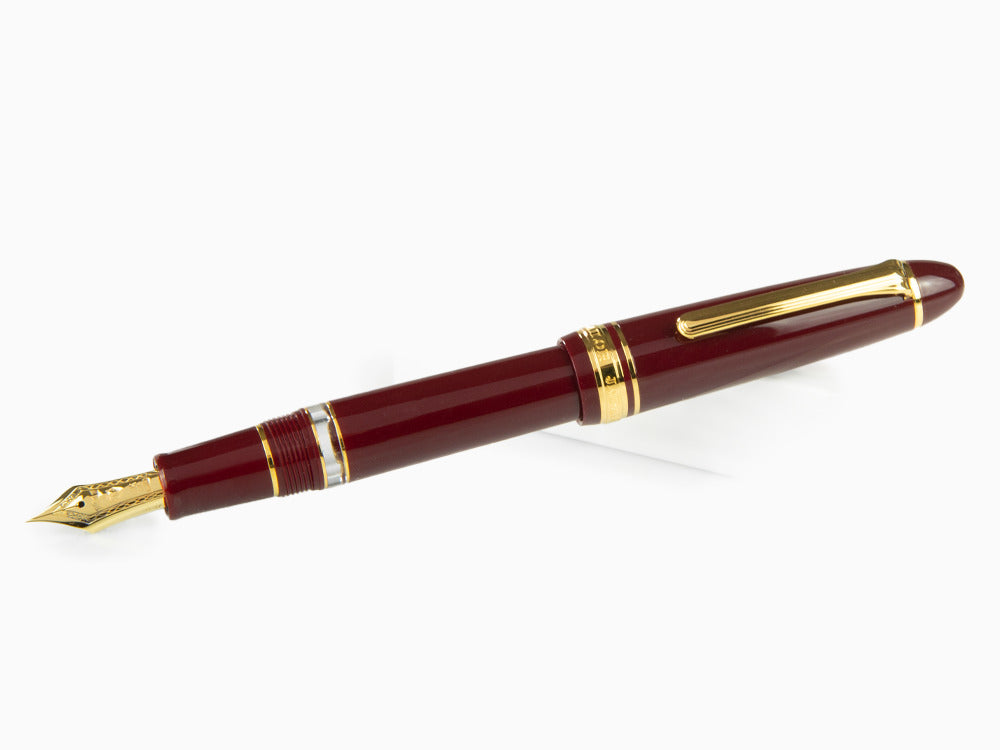 Sailor 1911 Series Realo Füller, Edelharz, Maroon, Gold, 11-3924-432