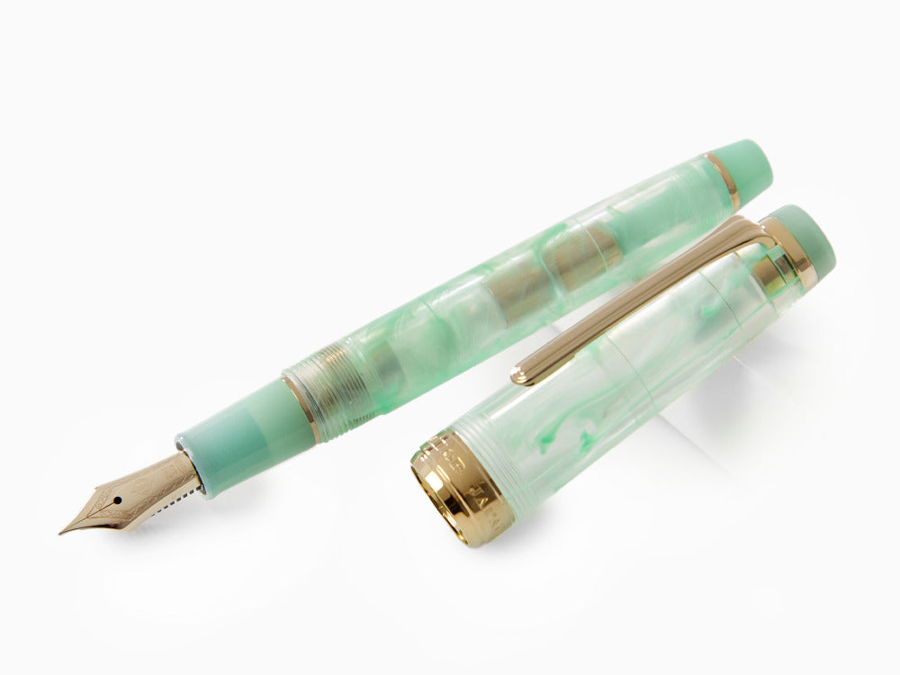 Sailor PG Veilio Pearl Mint Füllfederhalter, 21K Gold, 11-5045-467
