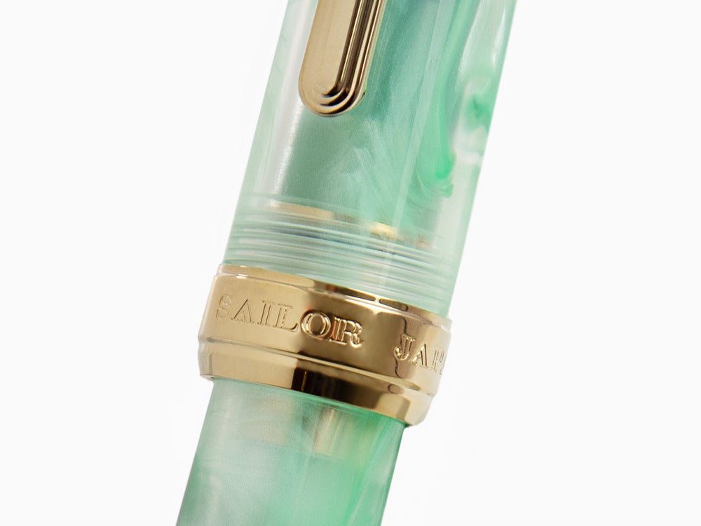 Sailor PG Veilio Pearl Mint Füllfederhalter, 21K Gold, 11-5045-467