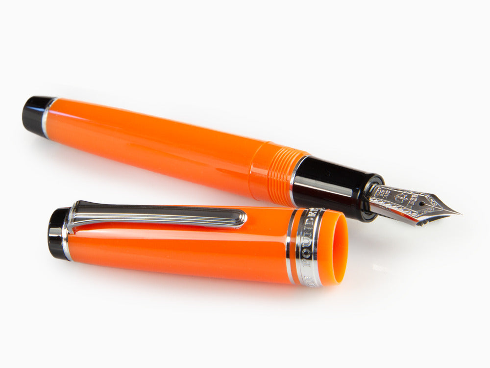 Sailor Professional Gear Color Füller, Orange, Verchromte Akzente