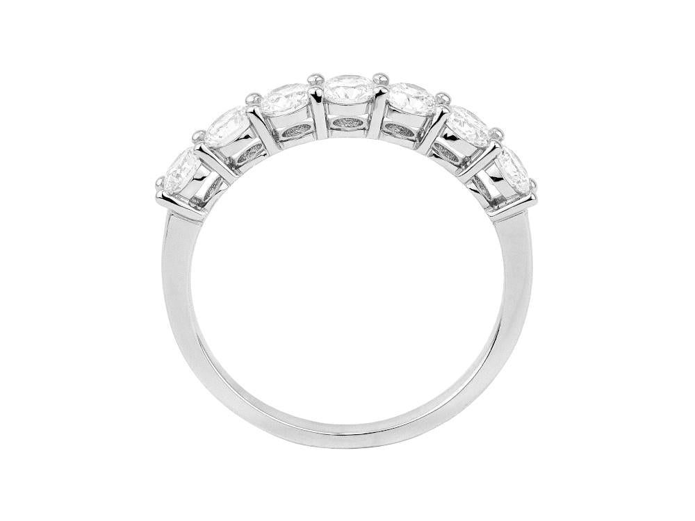 Solitario Ehering 18K Weißgold 1 ct, LRW60102-14