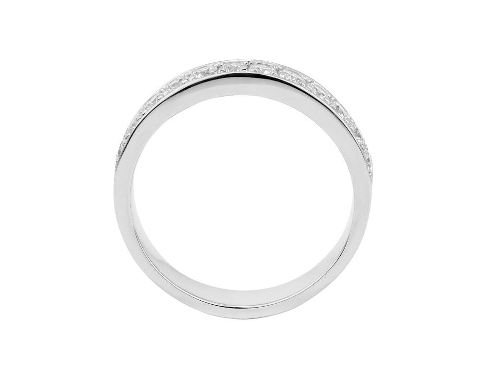 Solitario Ehering, 18K Weißgold, 1 ct, LRW60105-14