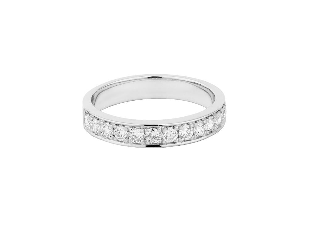 Solitario Ehering, 18K Weißgold, 1 ct, LRW60105-14