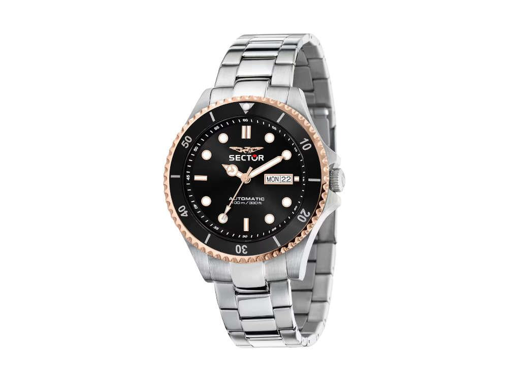 Sector No Limits 230 Automatik Uhr, Schwarz, 43 mm, R3223161009