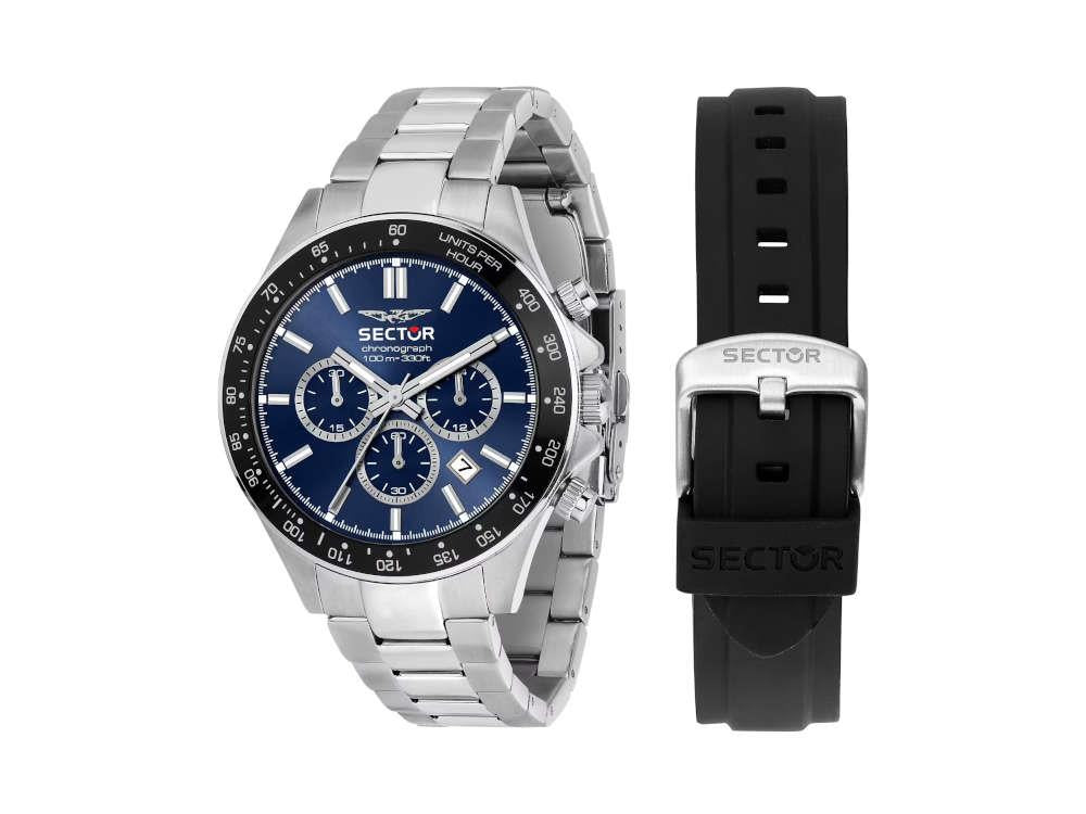 Sector No Limits 230 Quartz Uhr, Blau, 43 mm, R3271661028