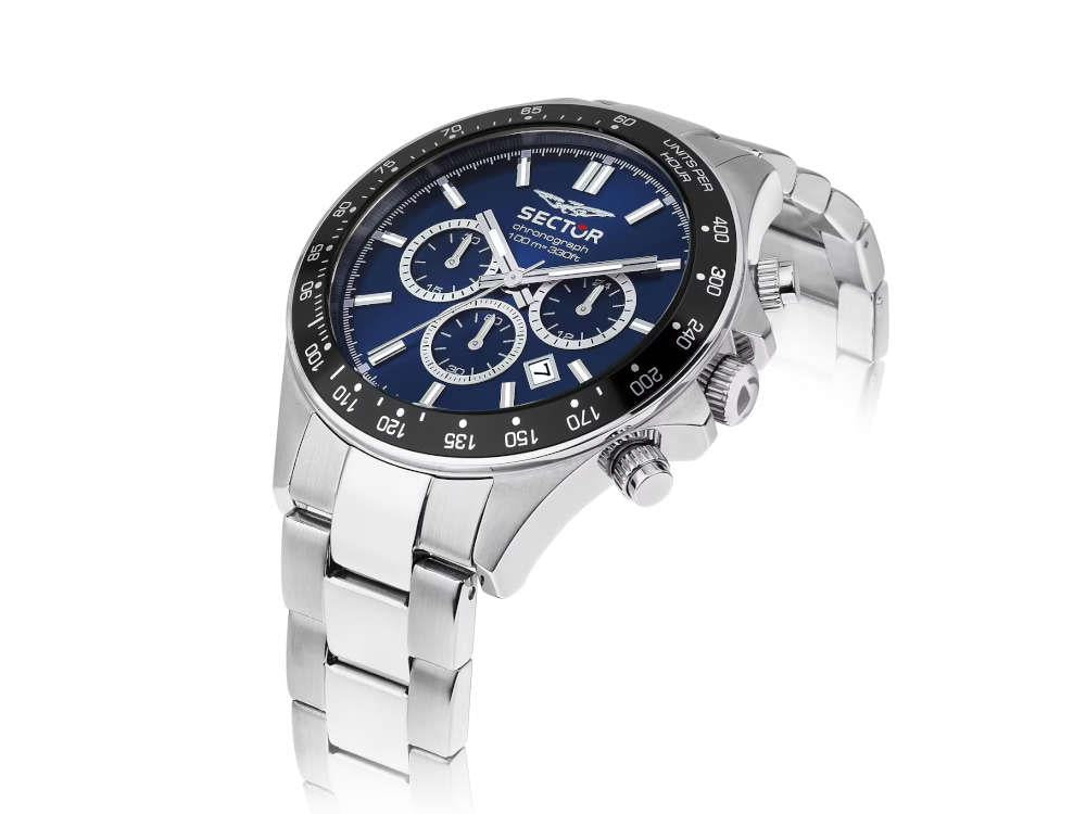 Sector No Limits 230 Quartz Uhr, Blau, 43 mm, R3271661028