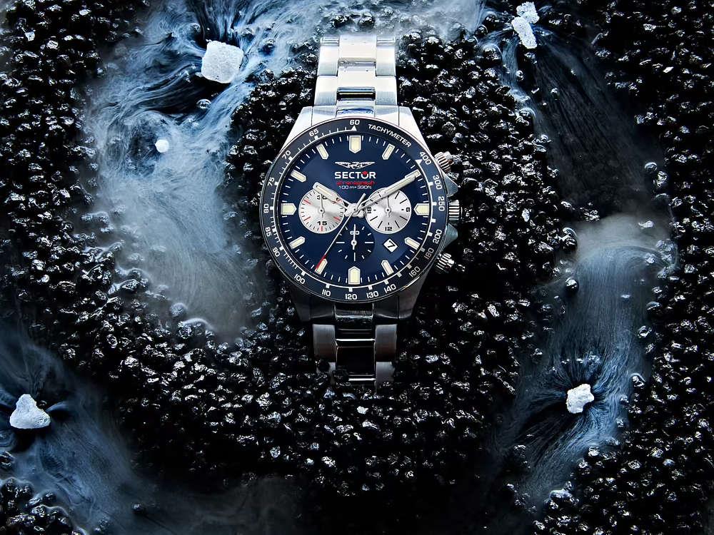 Sector No Limits 230 Quartz Uhr, Blau, 43 mm, R3273661051