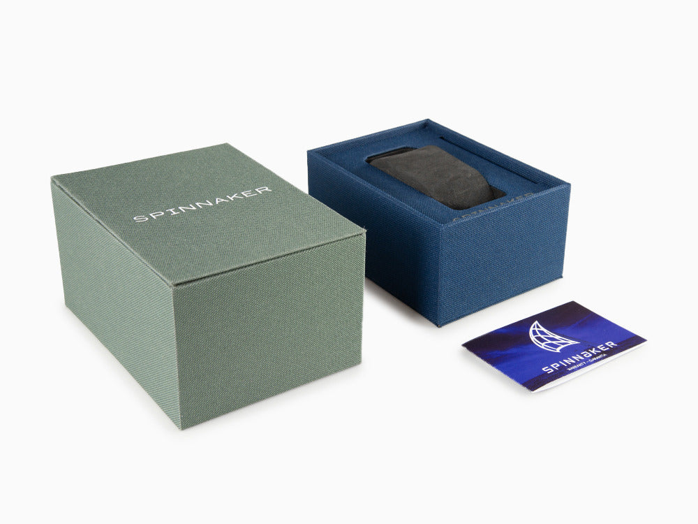 Spinnaker Croft Regiment Blue Automatik Uhr, Blau, 40 mm, 15 atm, SP-5100-22