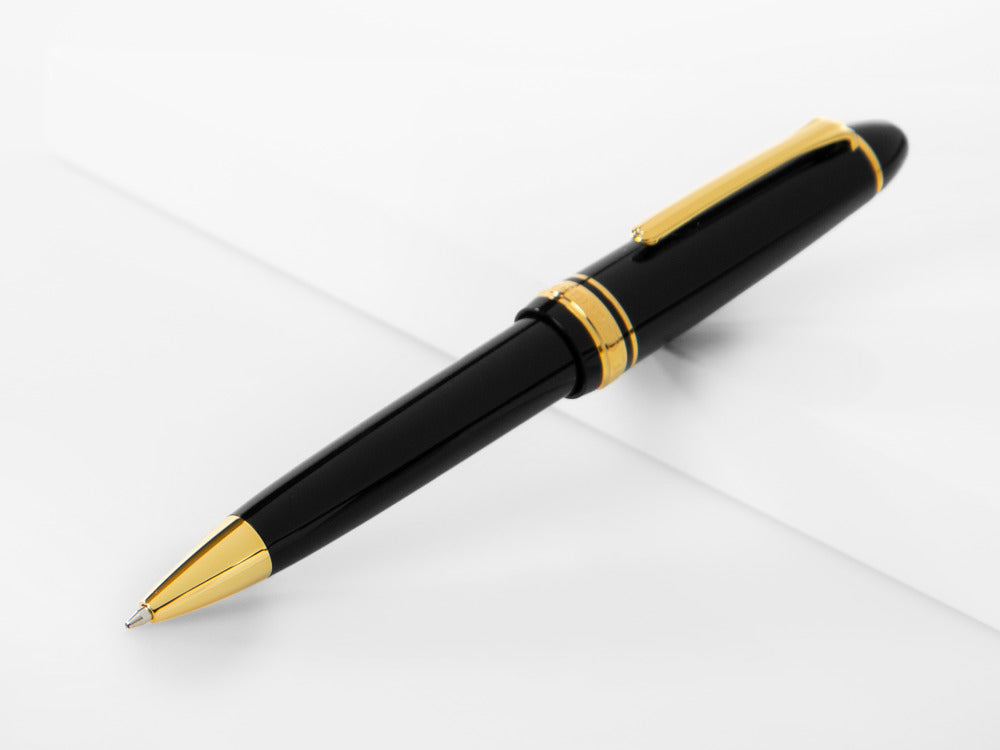 Sailor 1911 L Series Kugelschreiber, Schwarz, Vergoldete Beschläge, 16-1009-620