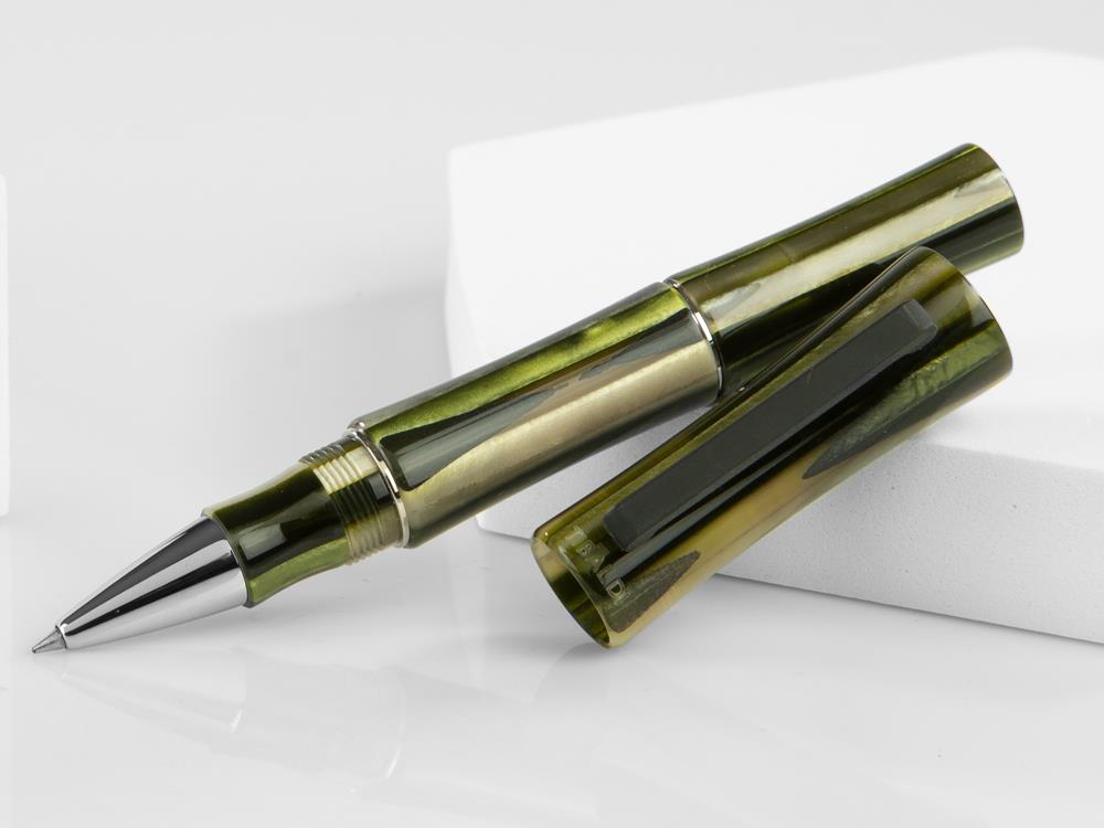 Tibaldi Bamboo Forest Roller, Edelharz, Grün, Palladium, BMB-73-RB