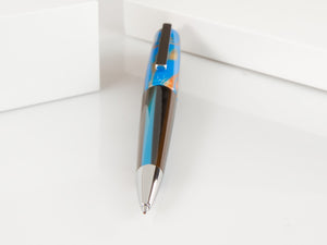 Tibaldi Infrangibile Peacock Blue Kugelschreiber, Edelharz, Blau, INFR-358-BP