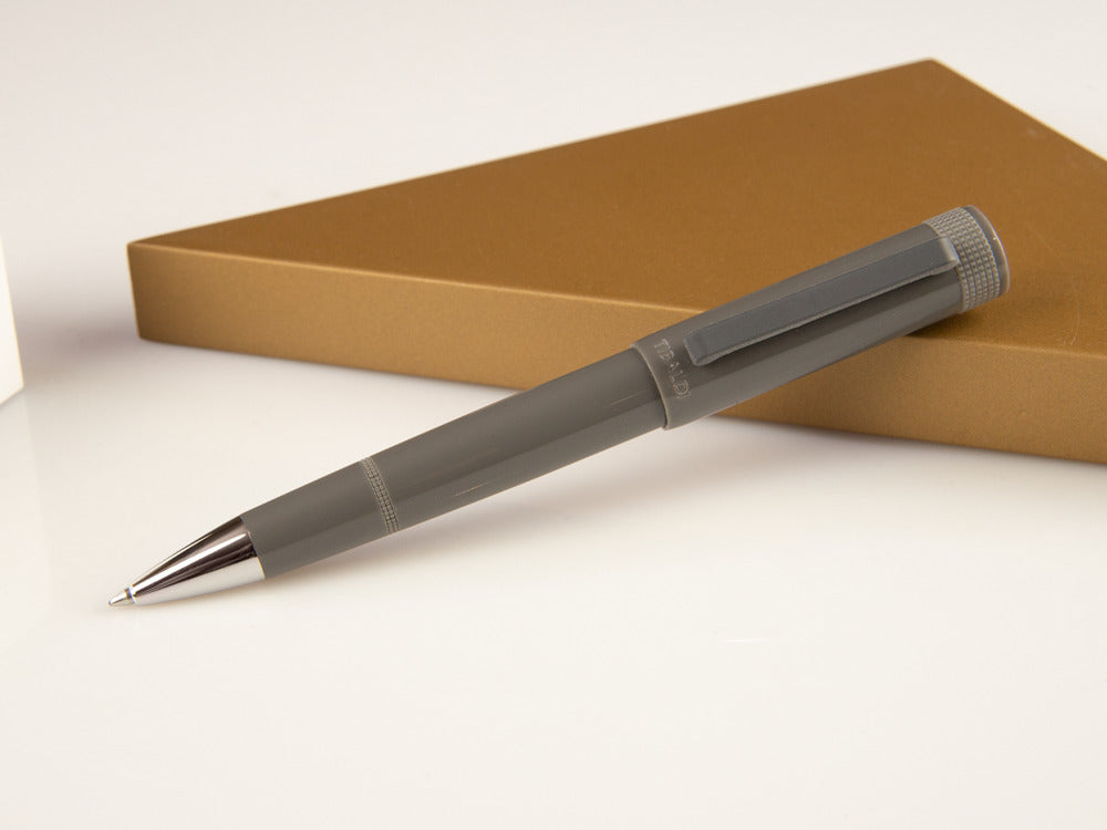 Tibaldi Perfecta Grey Dèlavè Kugelschreiber, Edelharz, Grau, PFC-297-BP