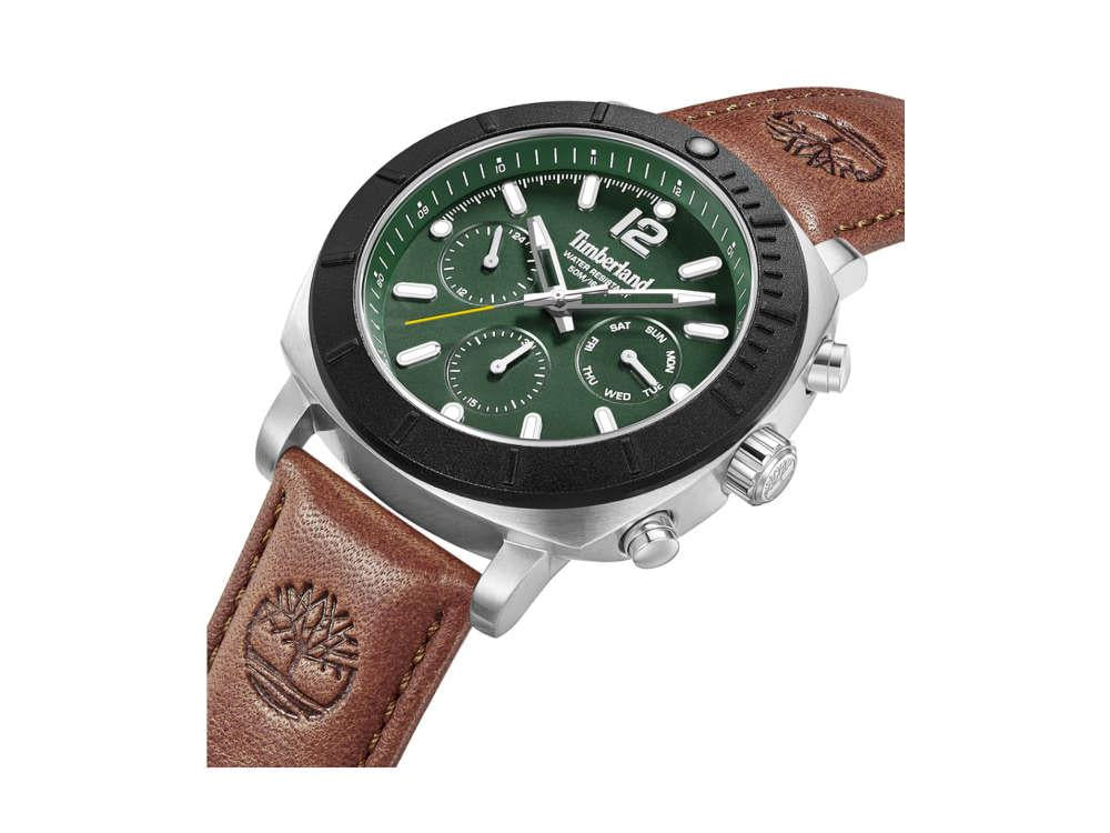 Timberland Pyperville Quartz Uhr, Grün, 46 mm, TDWGF0074902