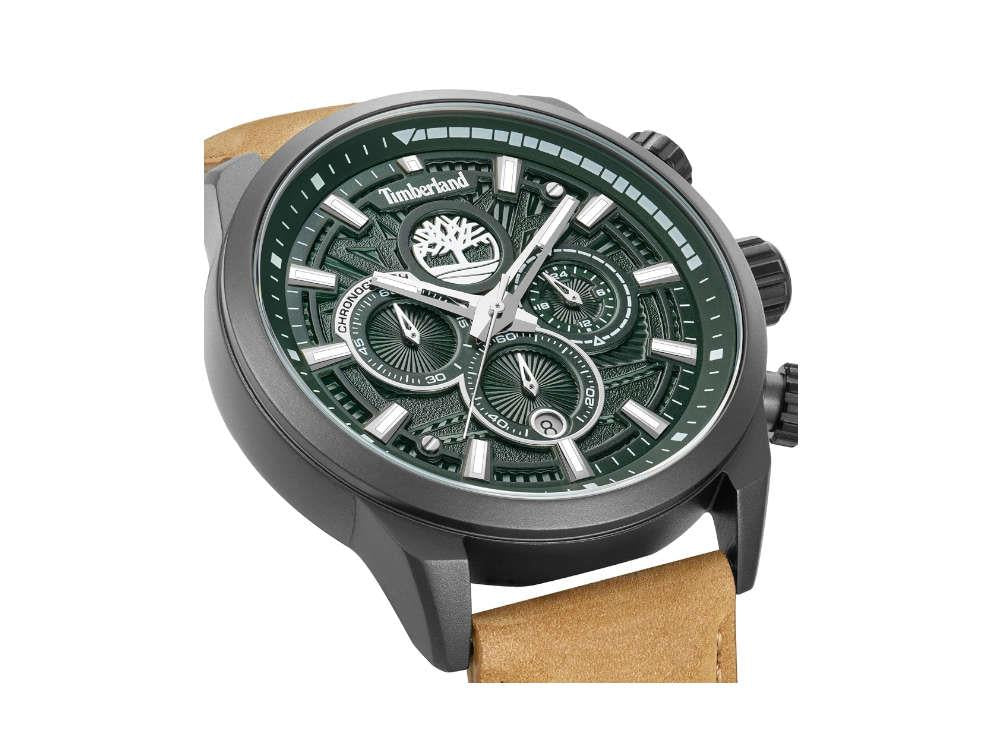 Timberland Henniker II 10th Anniversary Quartz Uhr, Grün, 46 mm, TDWGQ00949X2