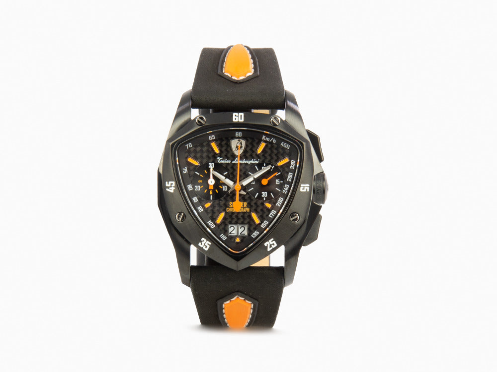 Tonino Lamborghini New Spyder Orange Quartz Uhr, 43 mm, Chrono, TLF-A13-6