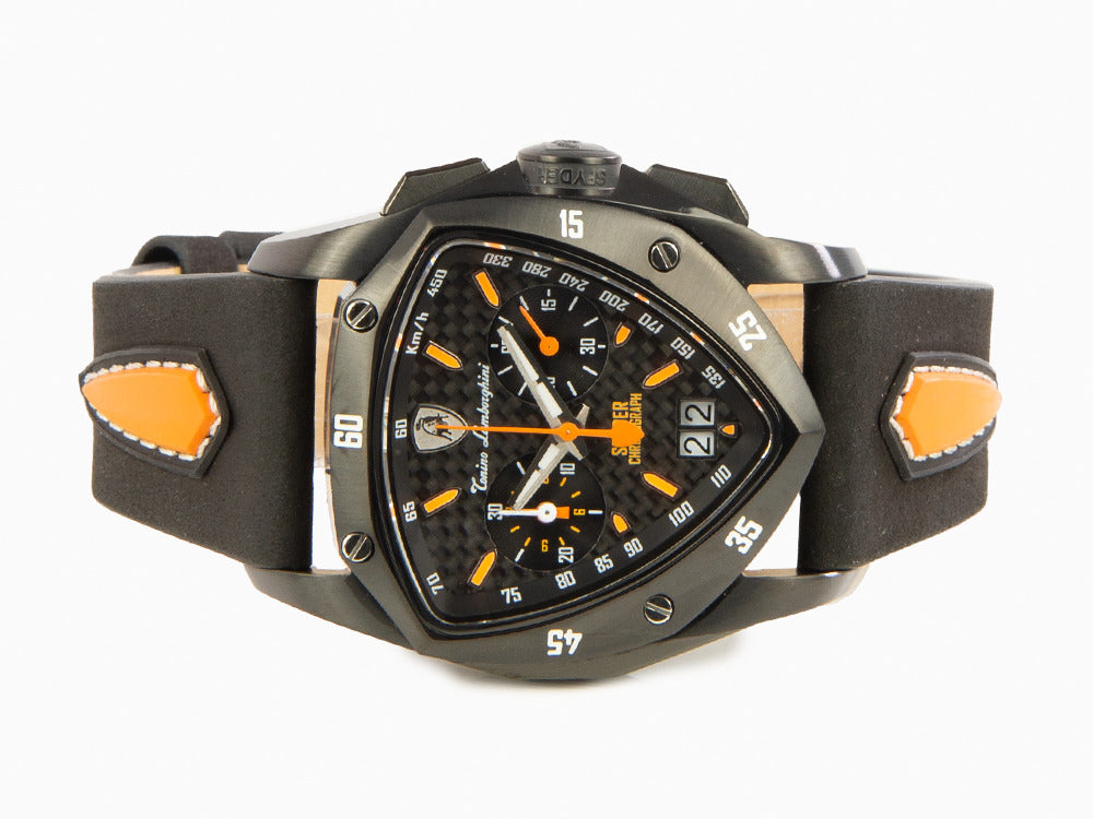 Tonino Lamborghini New Spyder Orange Quartz Uhr, 43 mm, Chrono, TLF-A13-6