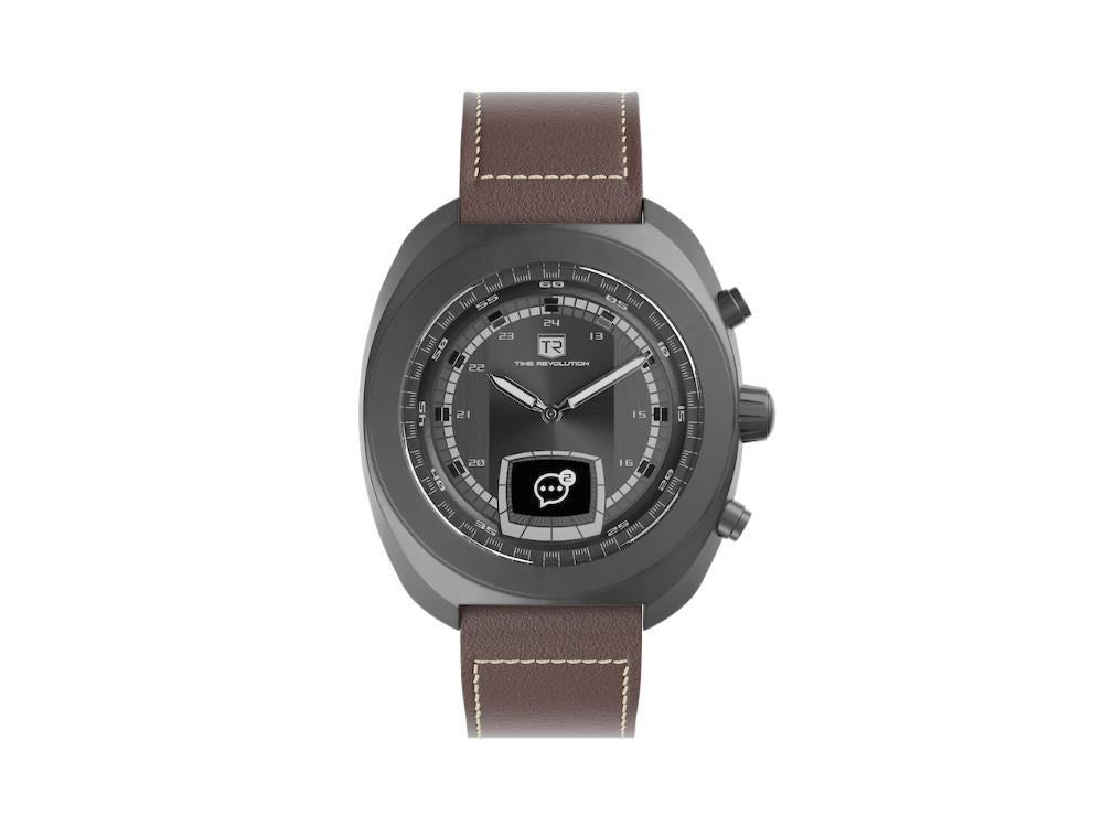 Time Revolution Hybrid 01 Eclipse PVD Hybrid Uhr, Schwarz, 42 mm, TR01.4B-1-1-1