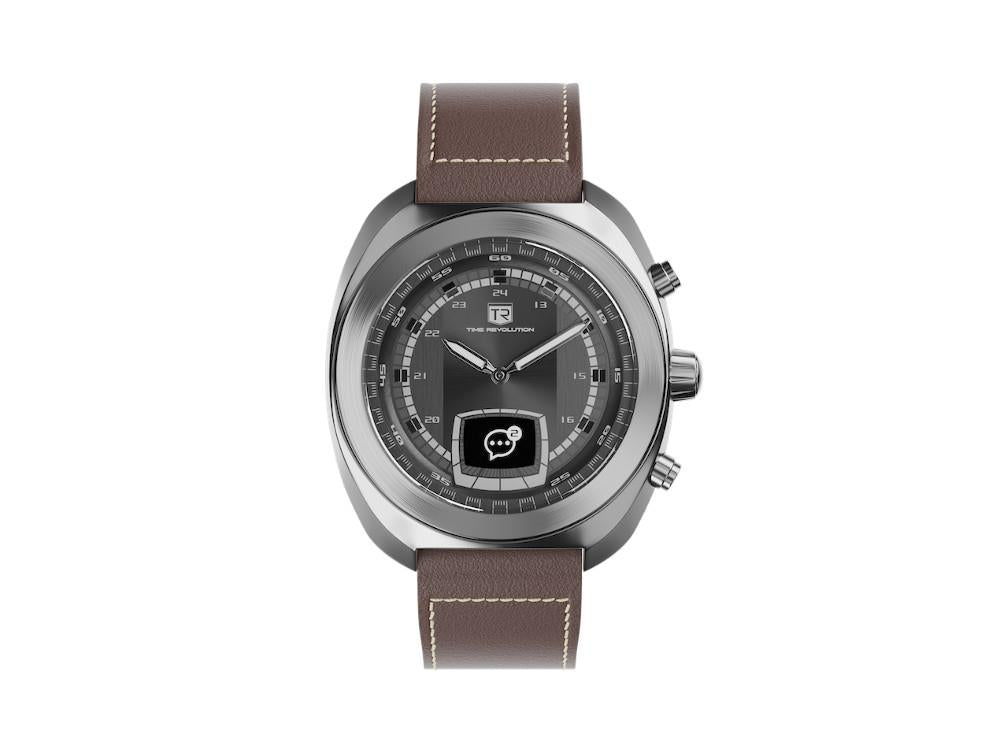 Time Revolution Hybrid 01 Eclipse SS Hybrid Uhr, Schwarz, 42 mm, TR01.4S-2-1