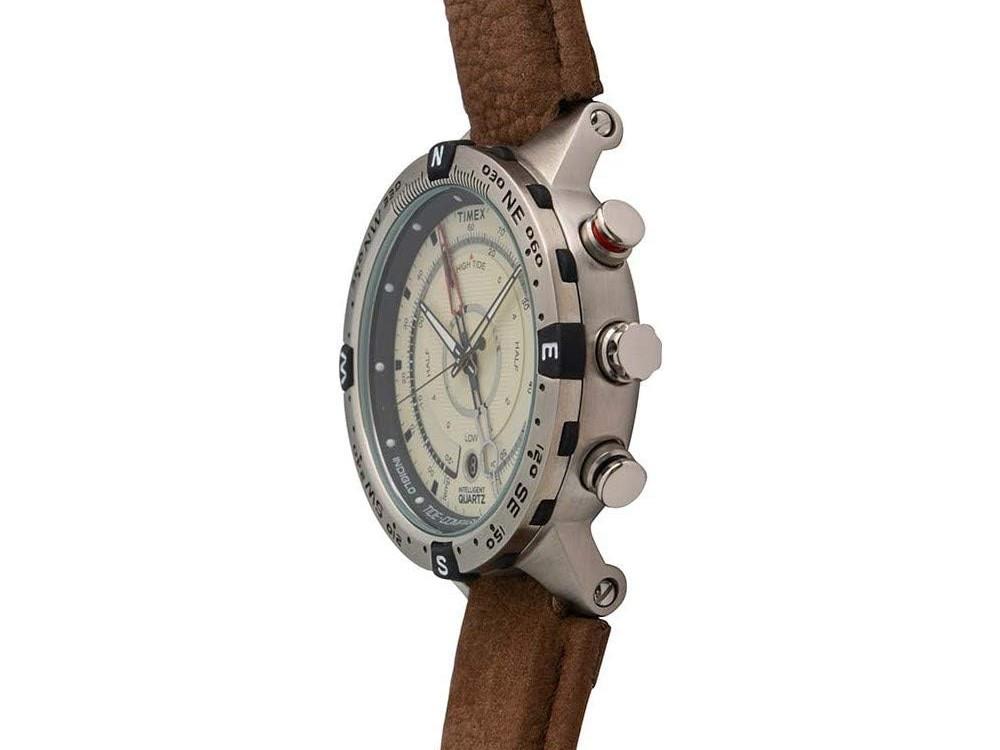 Timex Tide Quartz Uhr, Beige, 45 mm, T2N721