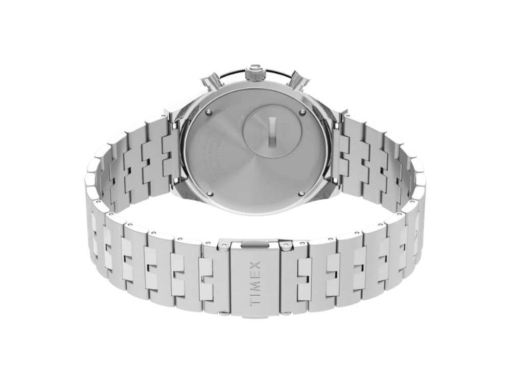 Timex Q Timex Quartz Uhr, Schwarz, 40 mm, Chronograph, TW2V42600