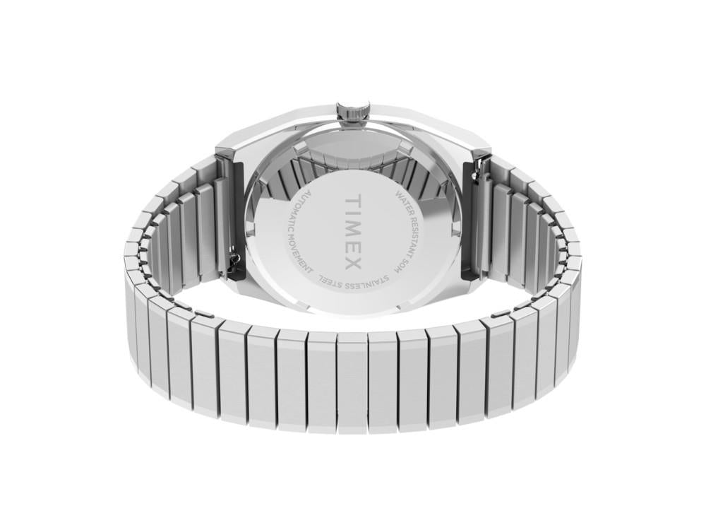 Timex E Line Automatik Uhr, Weiss, 34 mm, TW2W70800