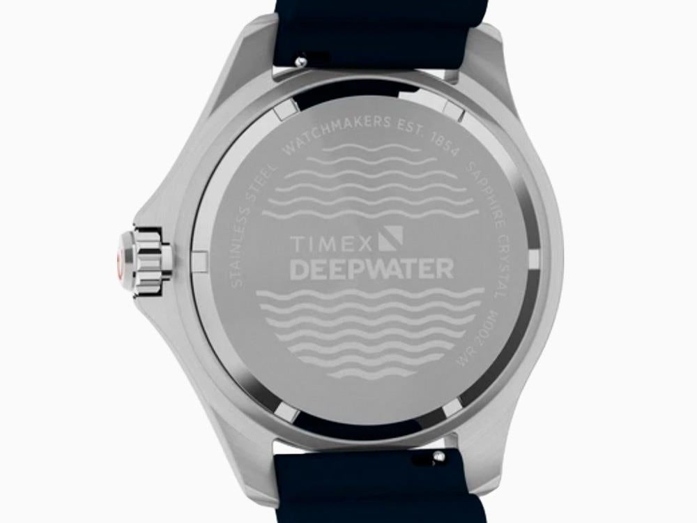 Timex Deepwater Meridian 200 SST Quartz Uhr, Blau, 44 mm, TW2W81500