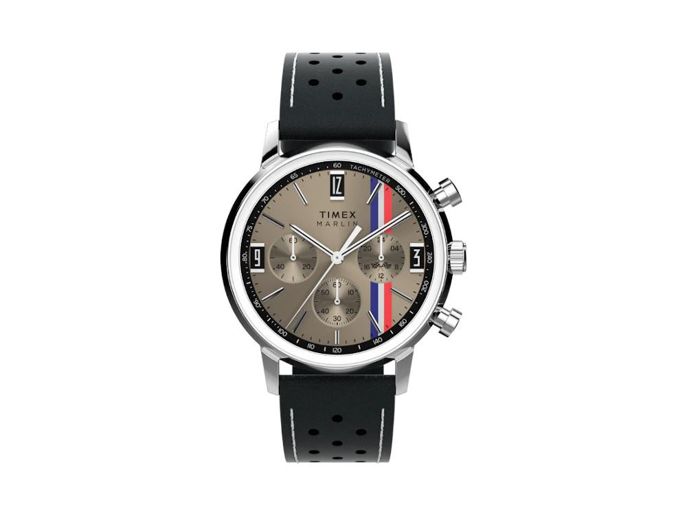 Timex Marlin Chronograph Tachymeter Quartz Uhr, Bronze, 40 mm, TW2W98900