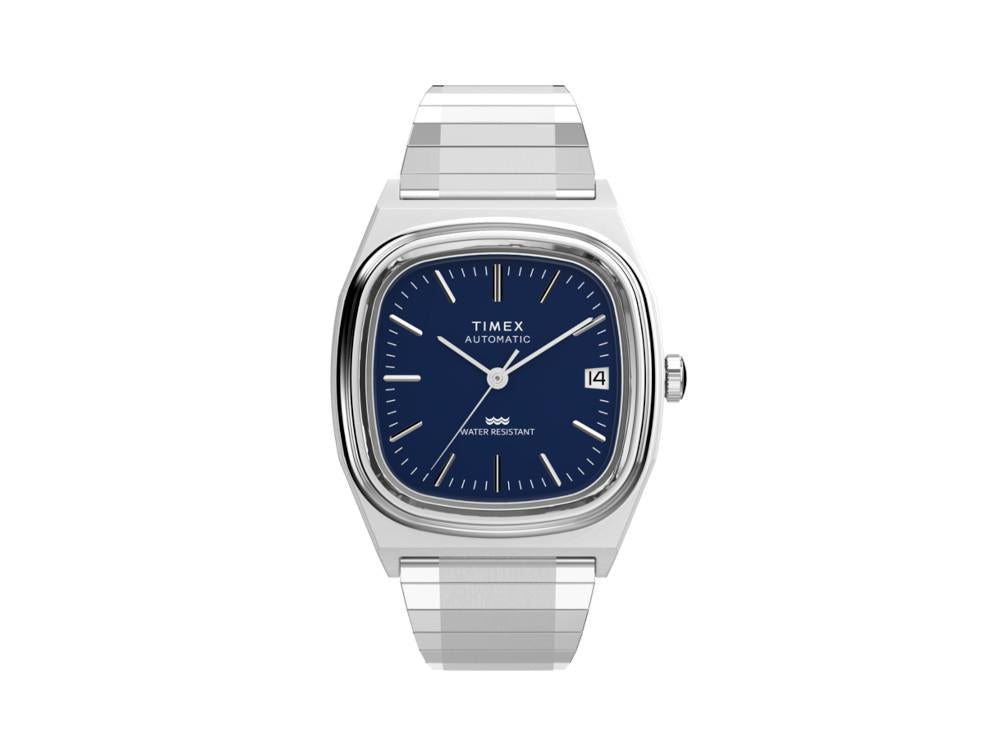 Timex E Line Automatik Uhr, Blau, TW2Y07400