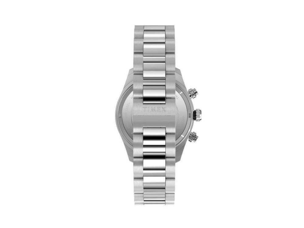 Timex The Waterbury Quartz Uhr, Silber, 39 mm, Chronograph, TW2Y19200