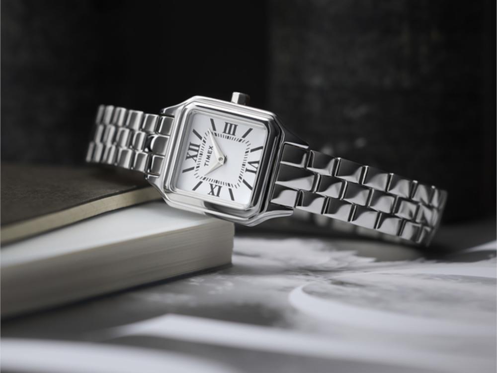 Timex Legacy Addison Quartz Uhr, Weiss, TW2Y23800