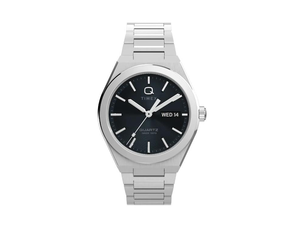 Timex Q Continental Quartz Uhr, Schwarz, 38 mm, TW2Y25000