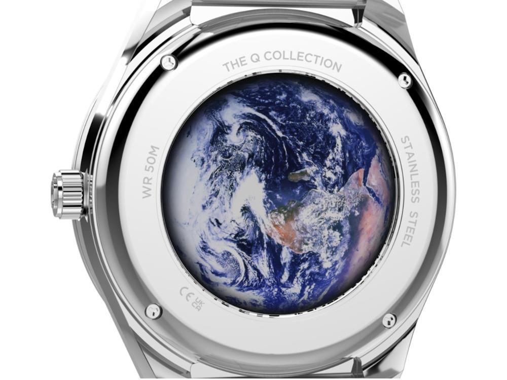 Timex Q Timex x NASA Quartz Uhr, Schwarz, 40 mm, TW2Y56700