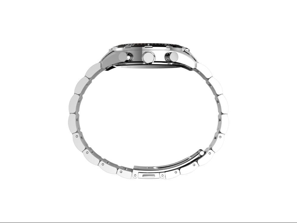 Timex Trend Ridgefield Quartz Uhr, Schwarz, 42 mm, Chronograph, TW2Y56900