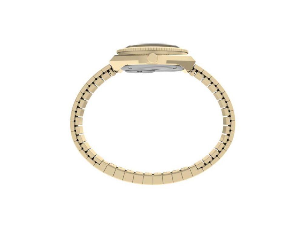 Timex Q Timex Quartz Uhr, Golden, 30 mm, TW2Y57500