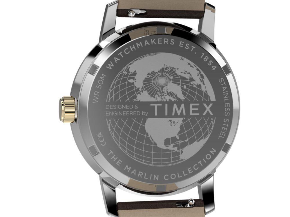 Timex Marlin Quartz Uhr, Braun, 40 mm, TW2Y84200