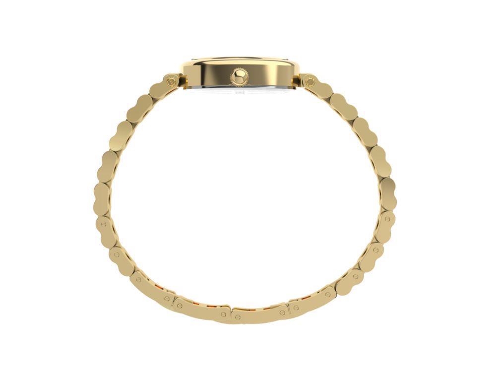 Timex Cavatina Main Line Luxe Quartz Uhr, Grün, 22 mm, TW2Y86100