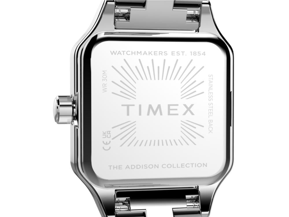 Timex Trend Addison Quartz Uhr, Messing, Silber, TW2Y90300