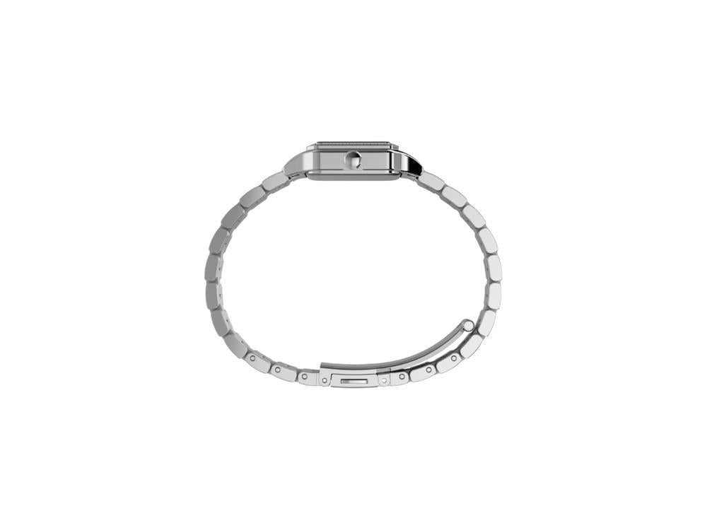 Timex Trend Addison Quartz Uhr, Messing, Silber, TW2Y90300