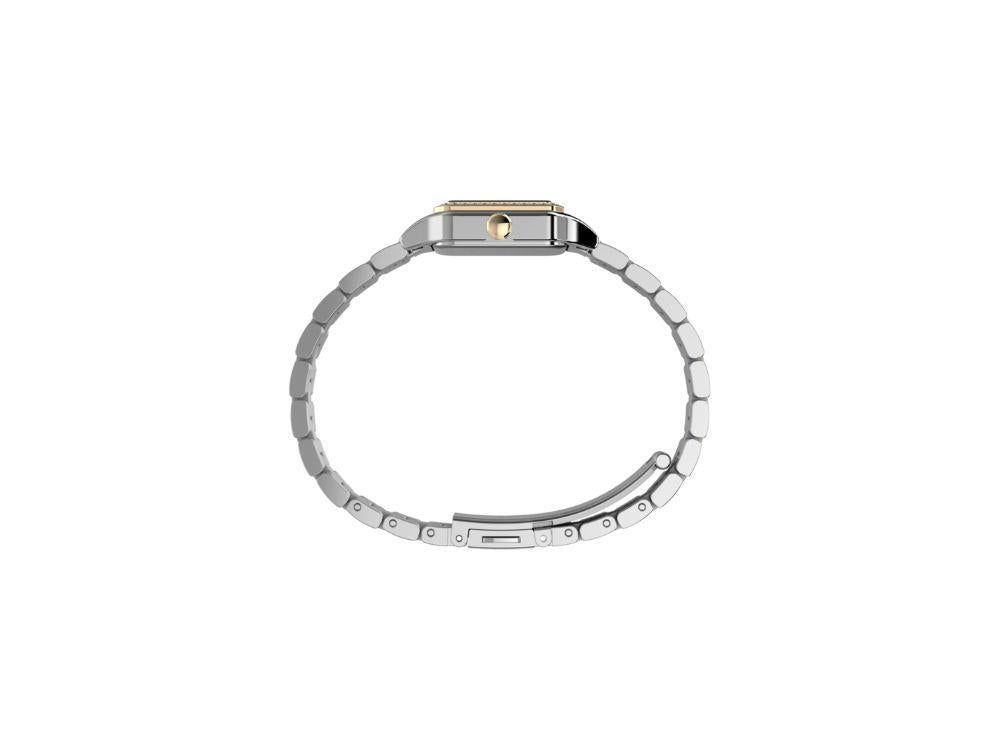 Timex Trend Addison Quartz Uhr, Messing, Silber, TW2Y90400