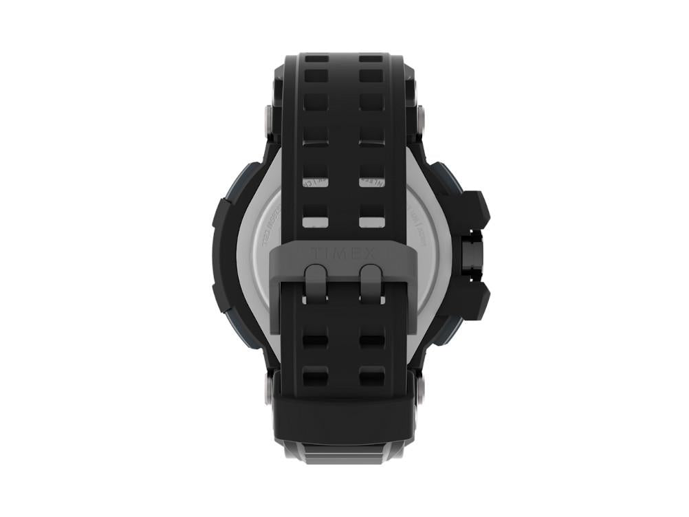 Timex UFC Colossus Quartz Uhr, Polycarbonat, Schwarz, 53 mm, TW5M51800