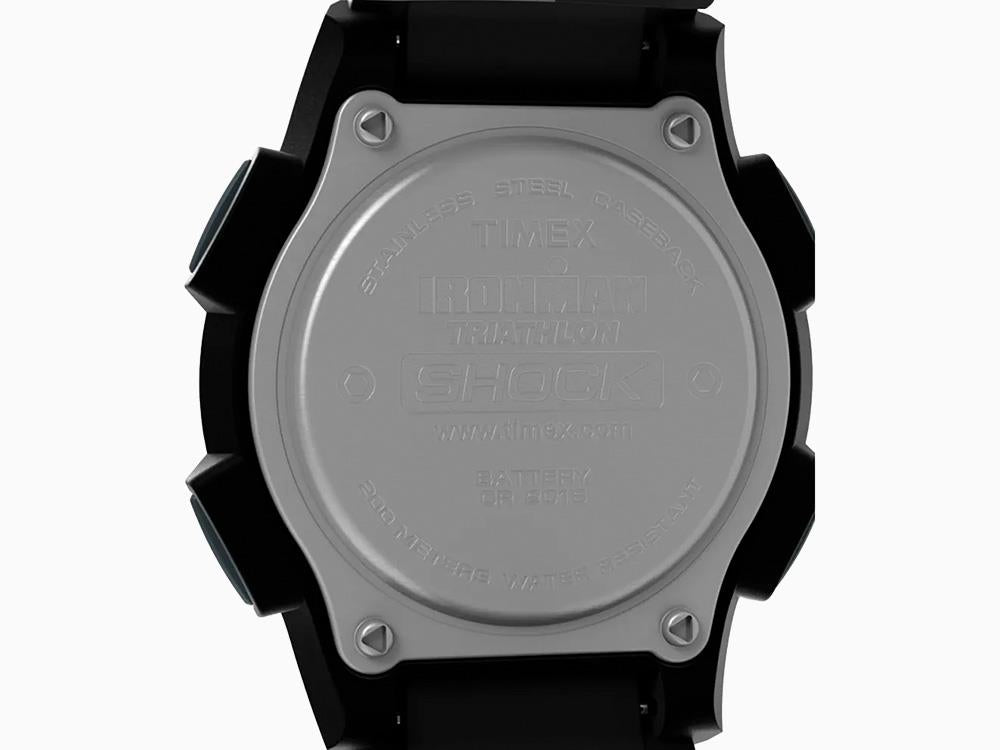 Timex Ironman Shock Endure Quartz Uhr, Schwarz, 42 mm, TW5M64800